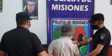 Terminó detenido tras amenazar a su vecino con un arma de fuego en San Javier.