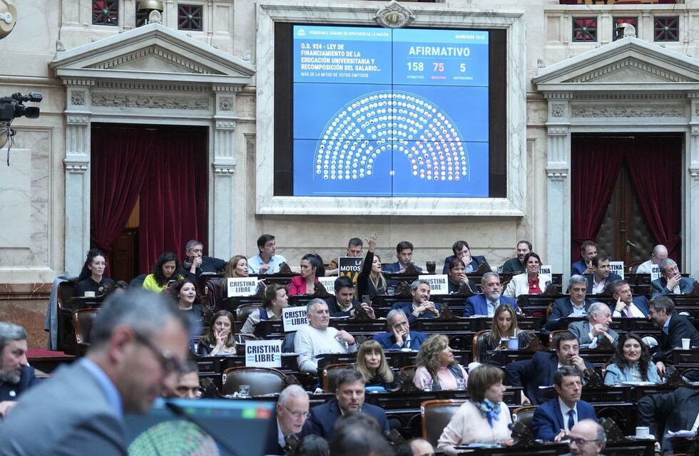 Diputados: la oposición volvió a aprobar el presupuesto universitario y quedó al borde de los dos tercios