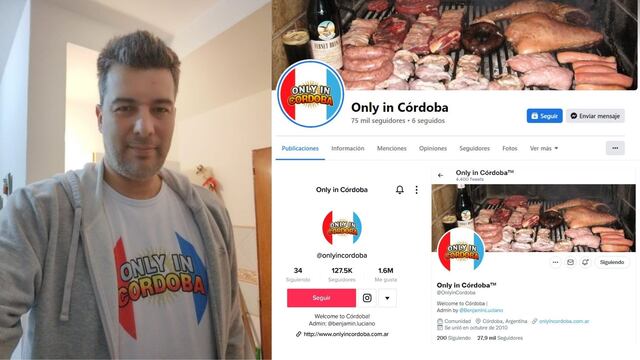 Con casi 300 mil seguidores, Luciano Benjamín muestra en su página cómo es vivir en la provincia.