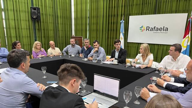 Encuentro en materia de seguridad en Rafaela
