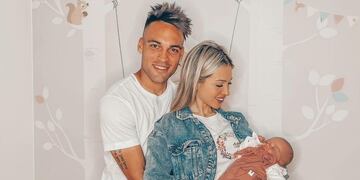 Agustina Gandolfo y Lautaro Martínez.