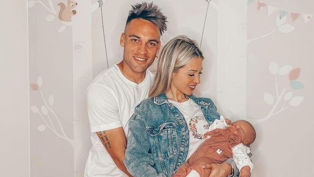 Agustina Gandolfo y Lautaro Martínez.