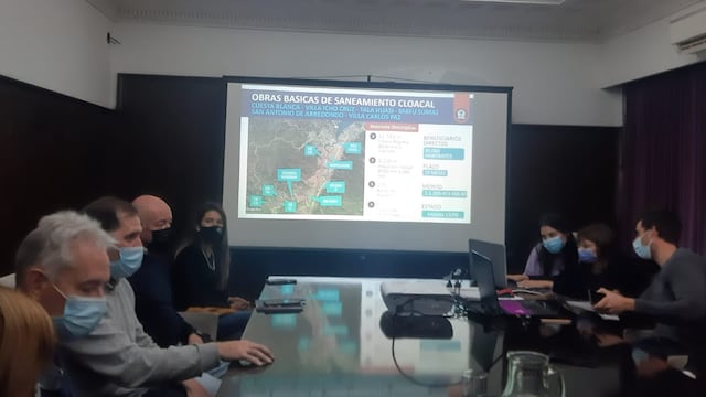 Avanzan las obras del sur de Punilla.