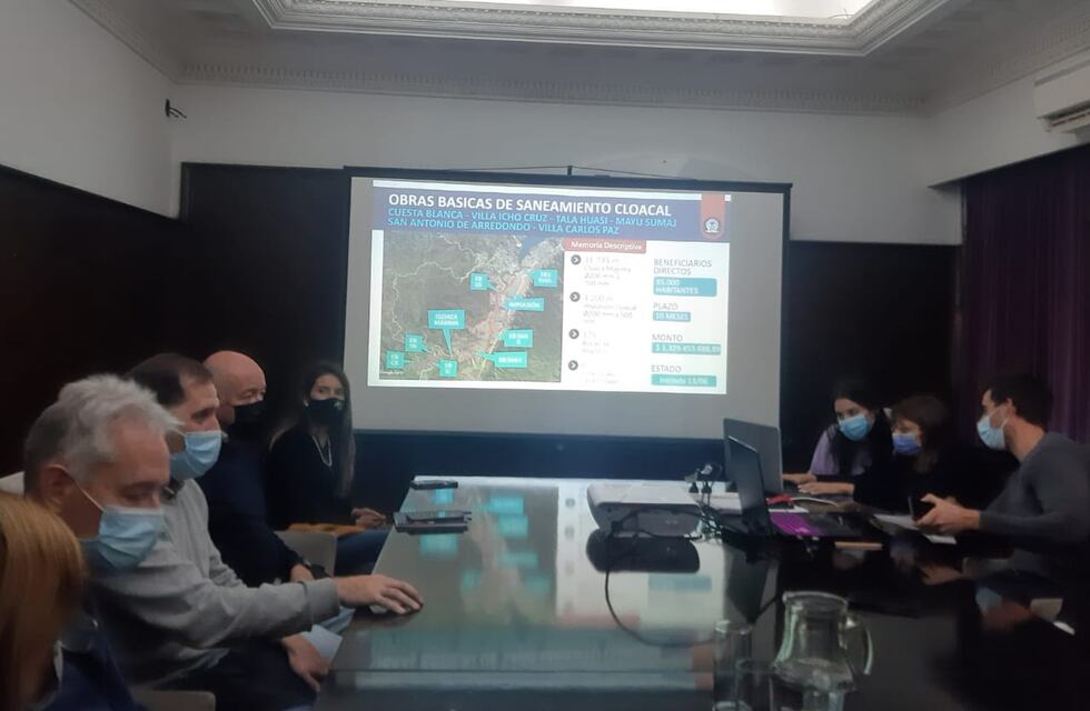 Avanzan con las cloacas en el sur de Punilla