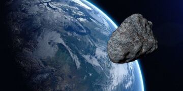 Un asteroide es un cuerpo celeste rocoso, que tiene dimensiones más pequeñas que un planeta y generalmente lo "siguen" en su trayectoria. Foto: Los Andes.
