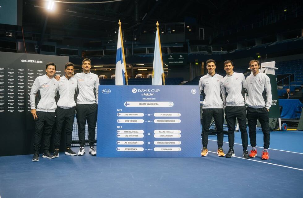 “Lo soñé toda mi vida”: dijo el cordobés Pedro Cachín previo a su debut en Copa Davis