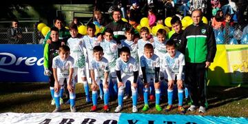 Equipo de Arroyito en el Torneo de Canal 12