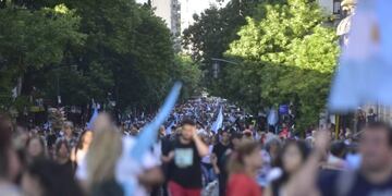 Las fotos de la marcha del Sí se Puede de Macri en Córdoba en el cierre de campaña\u002E