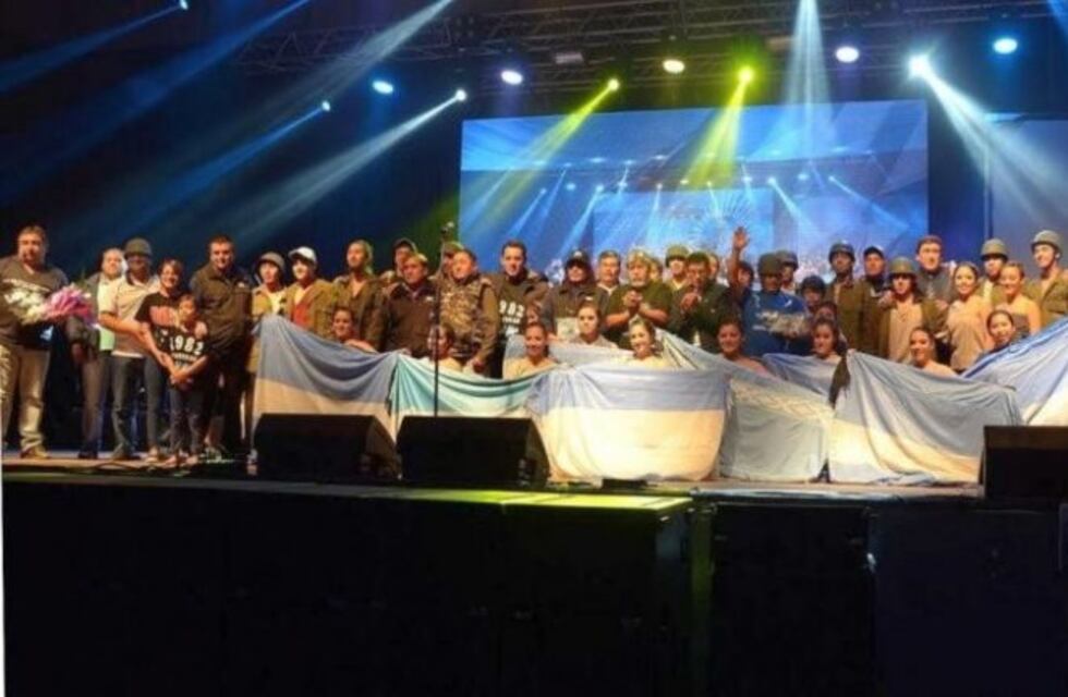 Veteranos de Guerra organizan un gran festival solidario