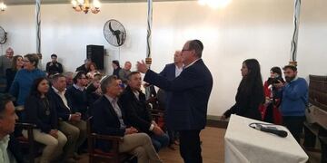 Mauricio Macri en Basavilbaso\nCrédito: Facebook