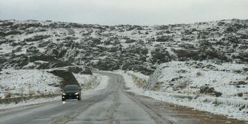 Nieve en las Altas Cumbres