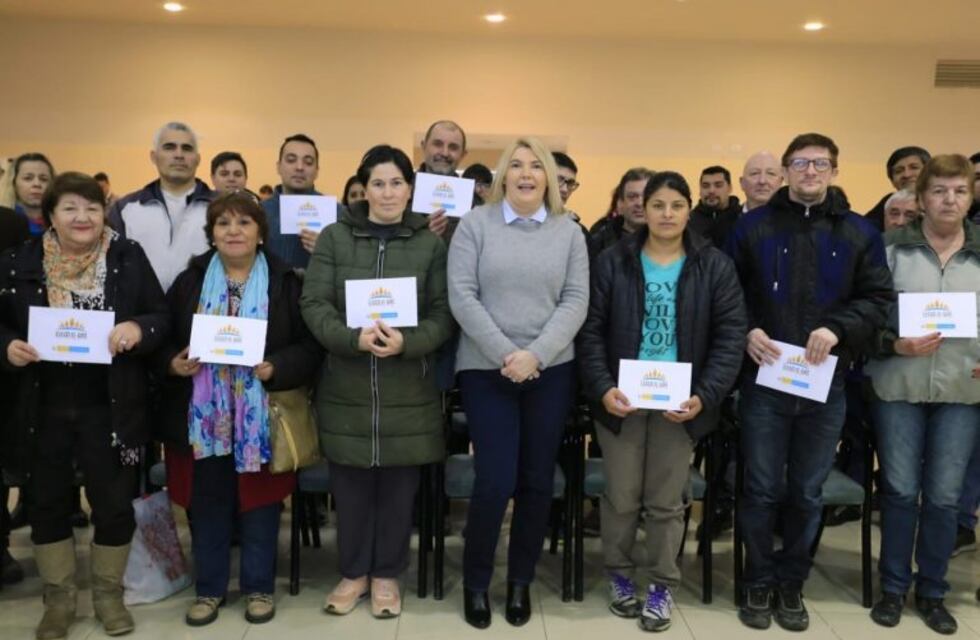 Bertone encabezó una nueva entrega del programa "llegó el gas"