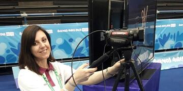 verónica zulpa en los juegos olímpicos de la juventud