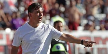 Marcelo Gallardo continúa internado por cálculos renales y sería operado el jueves\u002E (AFP)