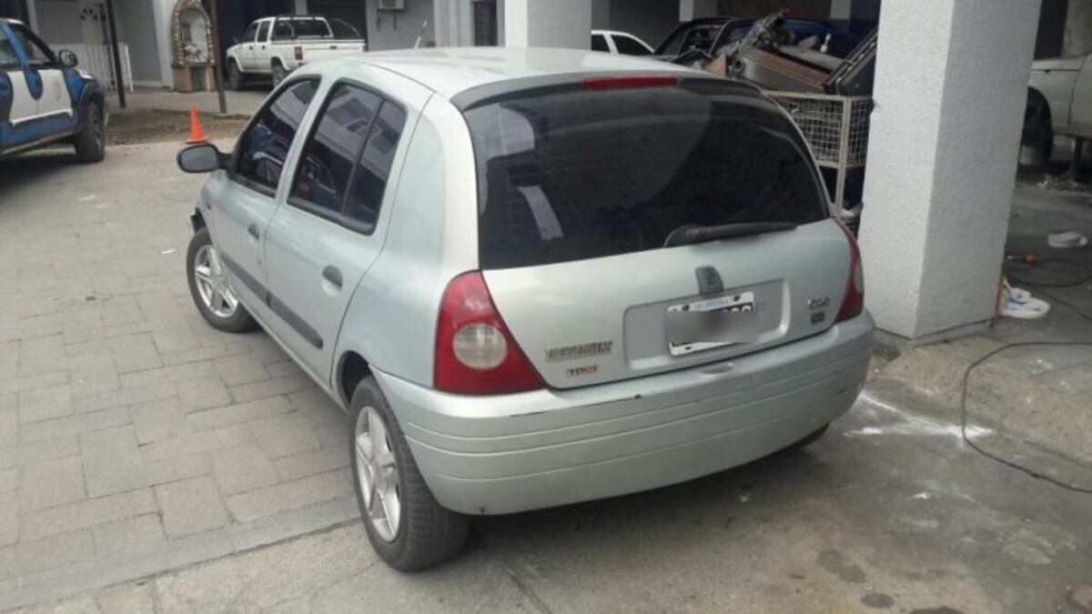 Auto secuestrado en Ru00edo Tercero.