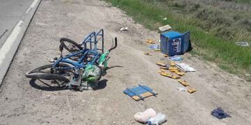 Falleció el heladero que fue atropellado en la ruta 3