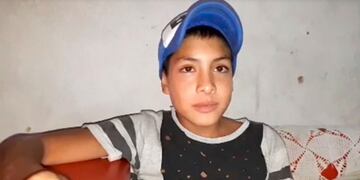 Isaías Carripilón tiene 13 años y salvó a un nene de 3 que cayó al río en Santa Rosa de Calamuchita\u002E