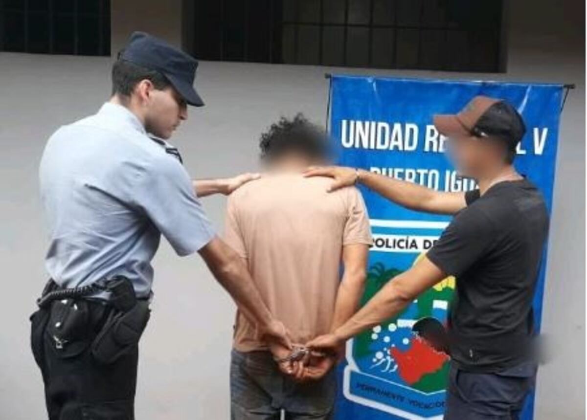El detenido por efectivos de la UR-V