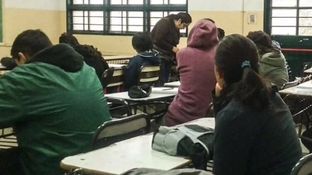 Escuela sanjuanina.
