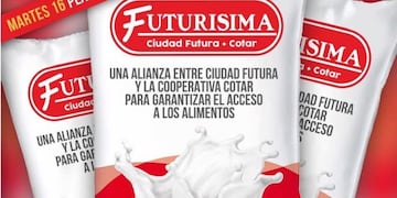 El partido de la ex agrupación Giros difundió la convocatoria con un diseño que copiaba el logo de Mastellone\u002E (Facebook)