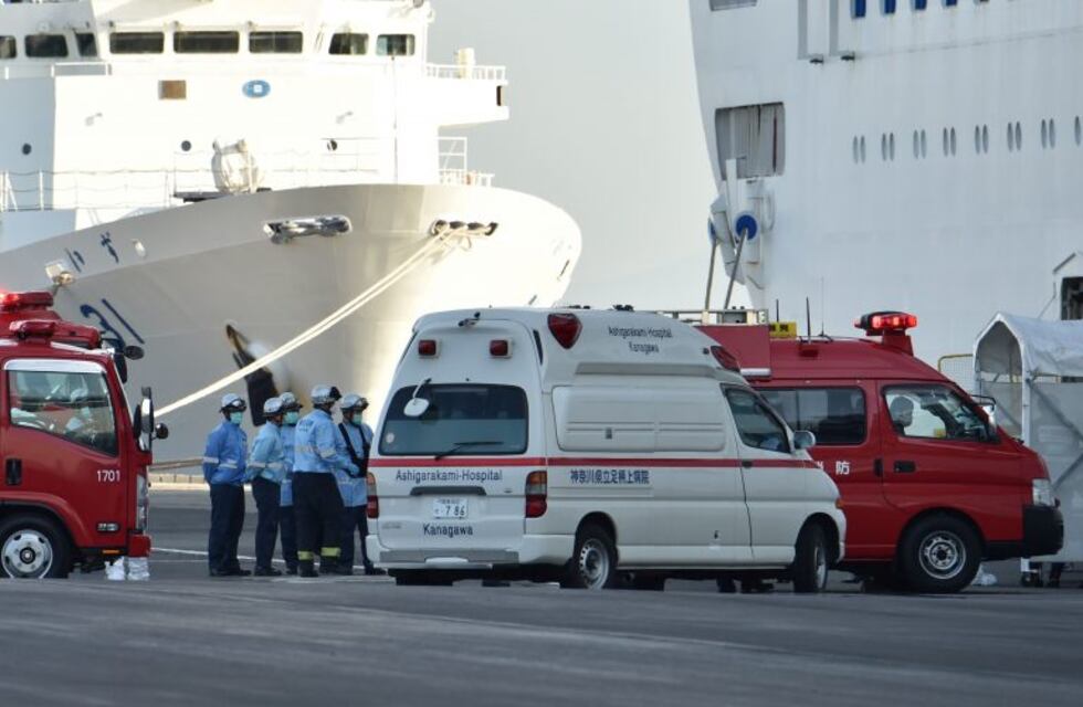El argentino que tiene coronavirus "no estaba con síntomas", contó una mujer que viajaba con él en el crucero japonés