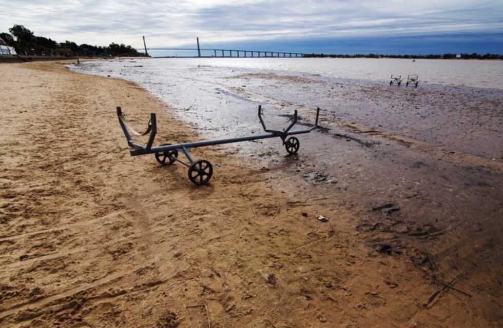 La bajante del río Paraná pone en peligro la temporada náutica