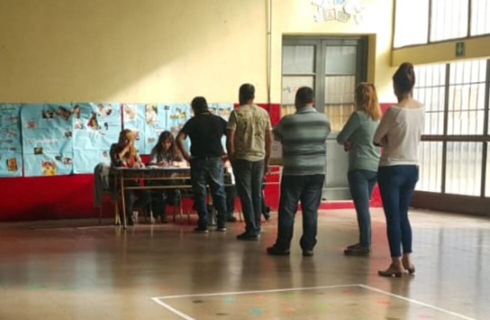 Se desarrollan con total normalidad los comicios en el Departamento Río Primero