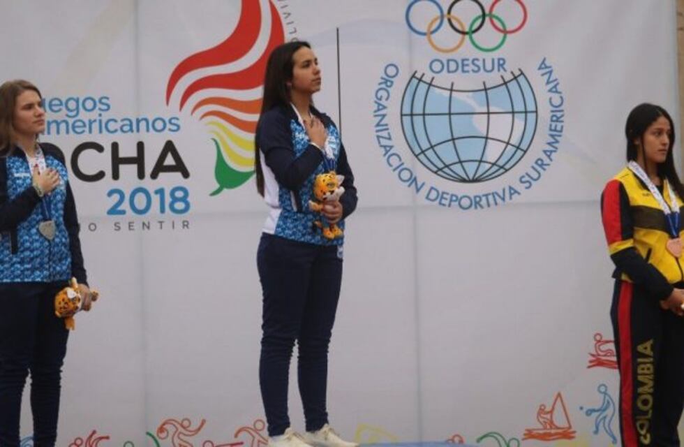 Fernanda Russo logró medalla de oro en los juegos Odesur 2018