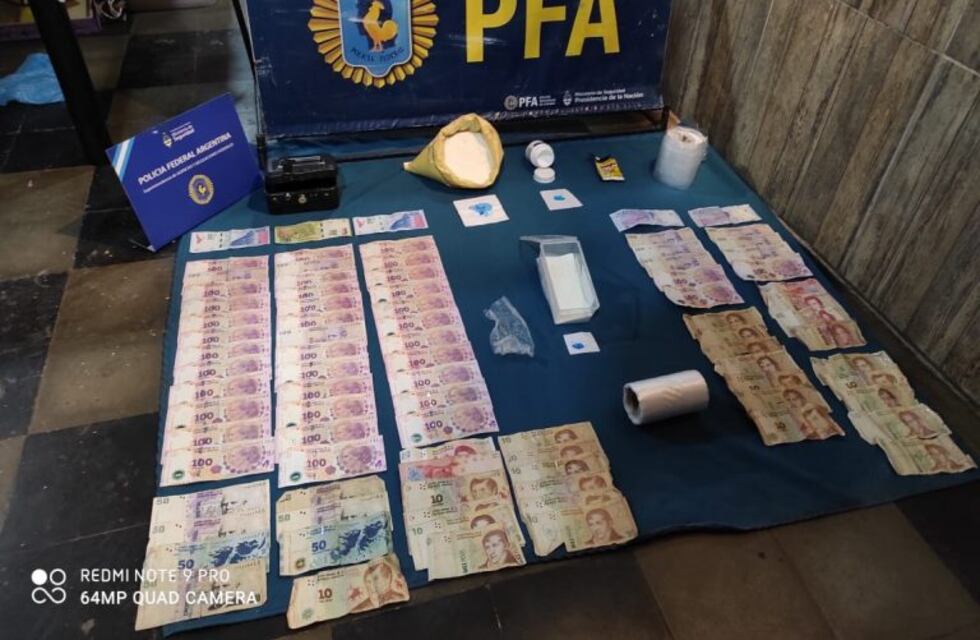 Secuestran un millón y medio de pesos en drogas en Guaymallén