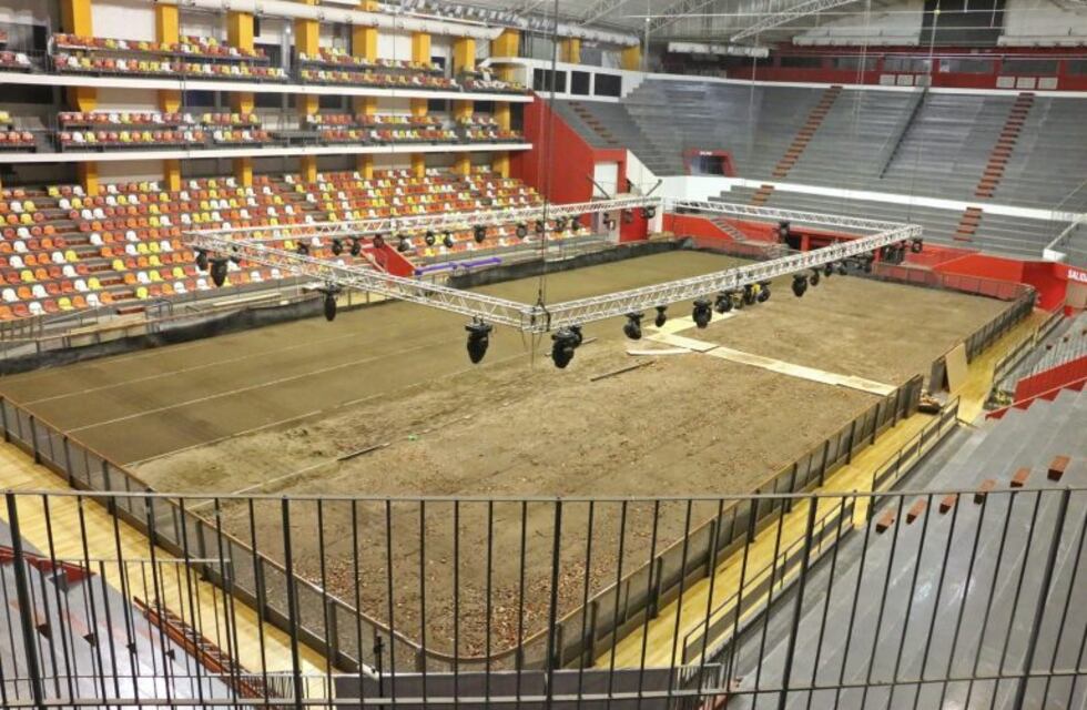 La metamorfosis del estadio donde jugará Argentina con Chile la Davis