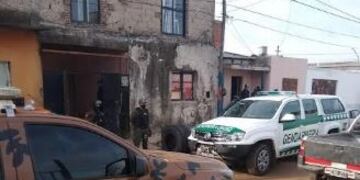 Operativo narcomenudeo Gualeguaychú\nCrédito: Policía Entre Ríos