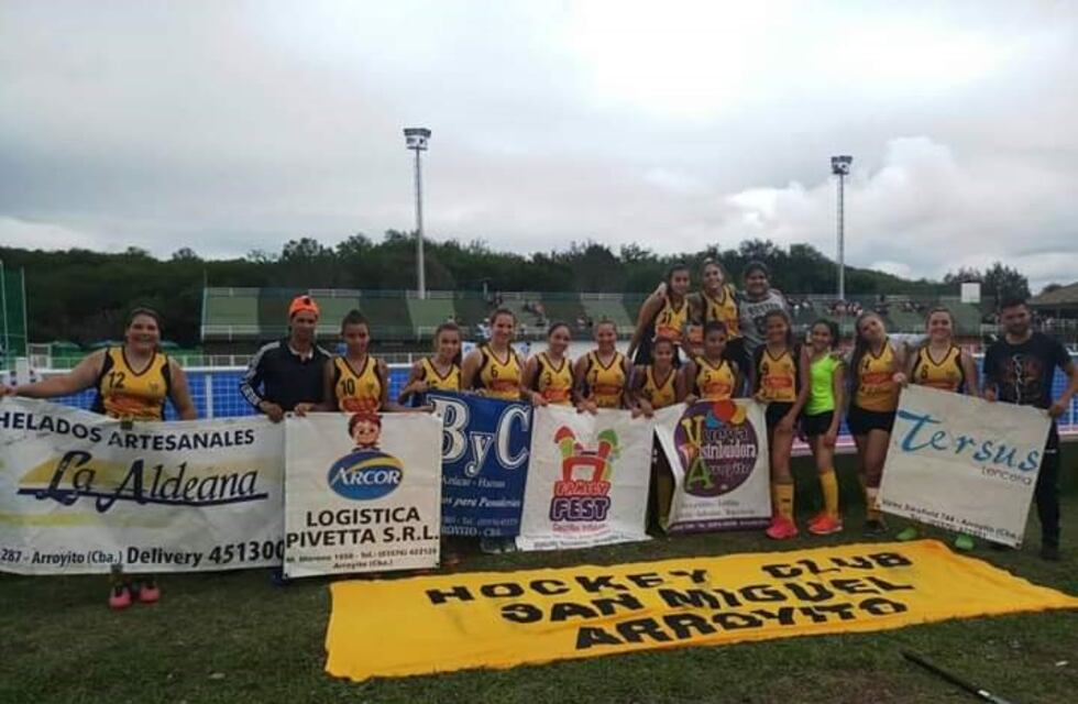 El hockey del Centro Vecinal San Miguel es finalista en menores