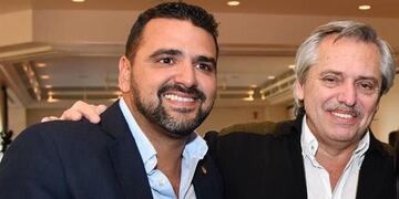 Walter Vuoto y Alberto Fernández