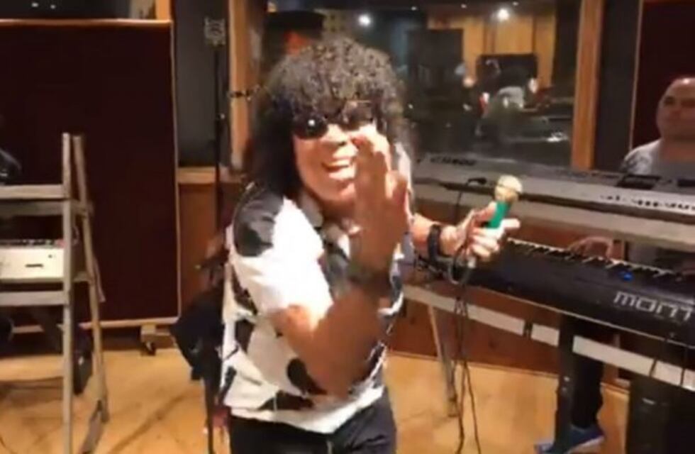 Así son los ensayos de la Mona Jiménez previo al show en Forja