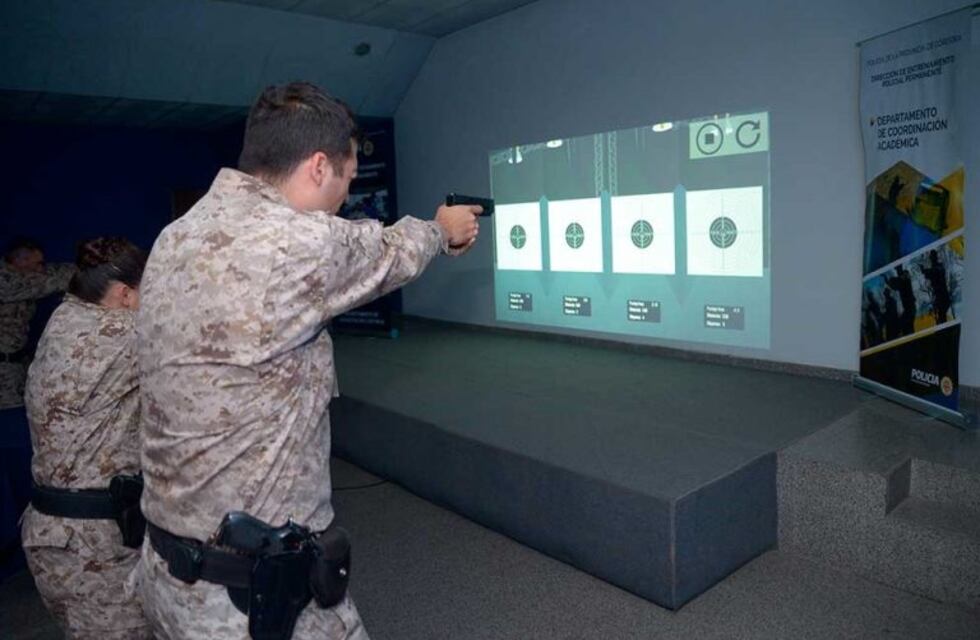 Incorporaron dos simuladores de tiro a la Policía de Córdoba