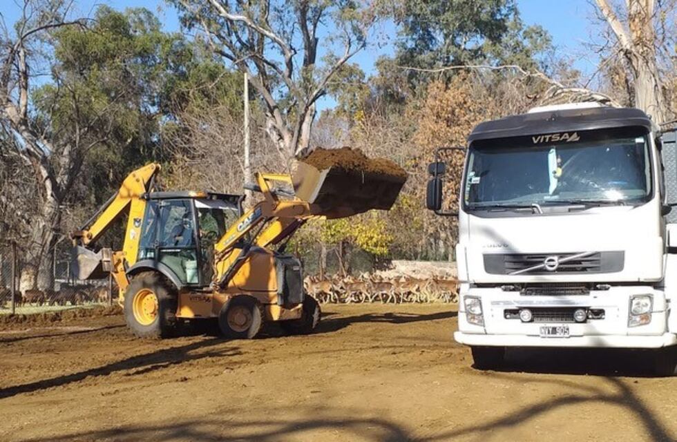 Ecoparque: continúan las tareas de limpieza y mantenimiento
