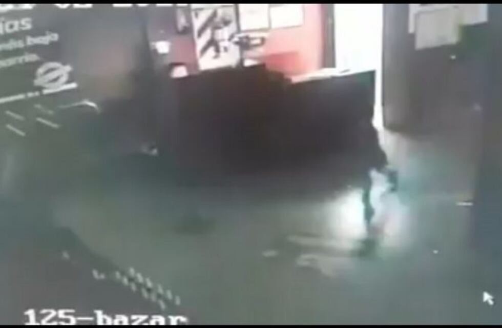 El fantasma del supermercado de Paraná era una broma para un compañero de trabajo
