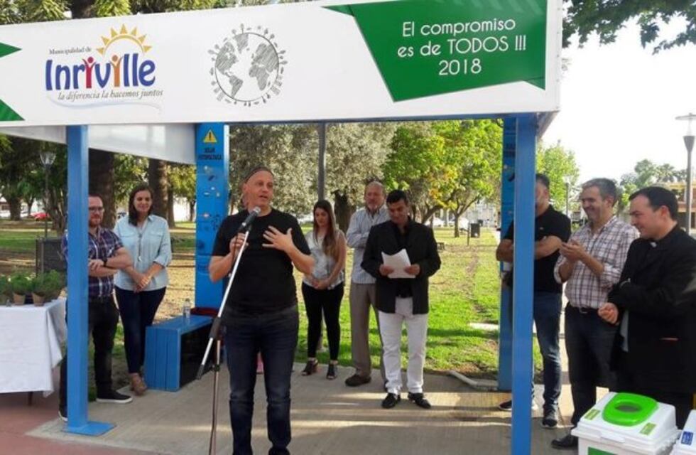 Inriville recibió importante aporte económico por Medio Ambiente de la Nación