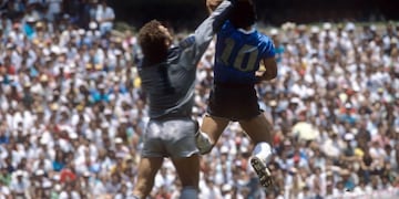Peter Shilton, duro con Diego Maradona: \