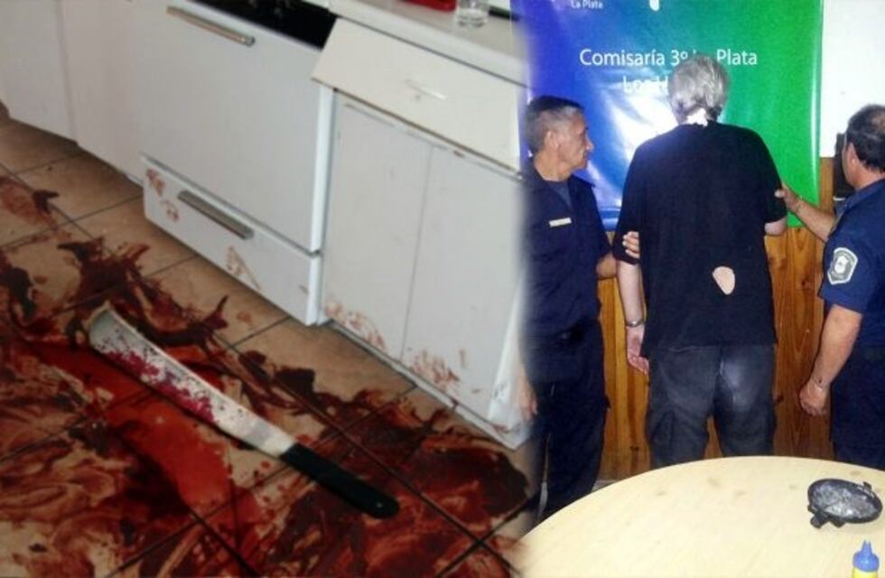 Detuvieron a un hombre acusado de matar a machetazos a su madre