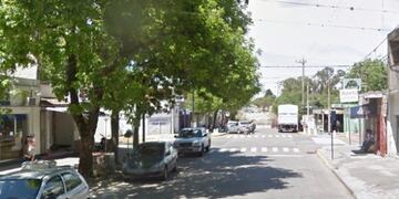 El violento episodio se registró en San Martín y Tucumán de Puerto General San Martín\u002E