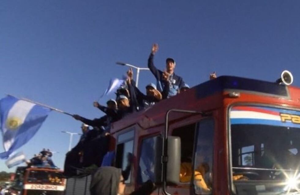Llegaron los campeones de Sóftbol a Paraná
