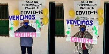Abuelitos vencieron al coronavirus (La Gaceta)