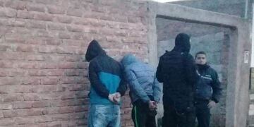 Están detenidos en la Comisaría 4ª\u002E Foto: Policía de San Luis\u002E