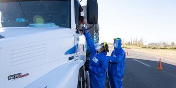 Protocolo para transportistas en General Alvaer
