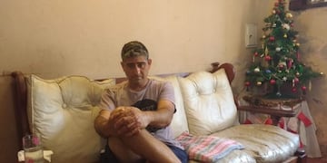 Pablo Carrasco en su casa\u002E