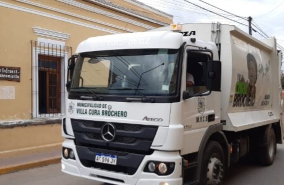 Horarios de recolección de residuos en Cura Brochero