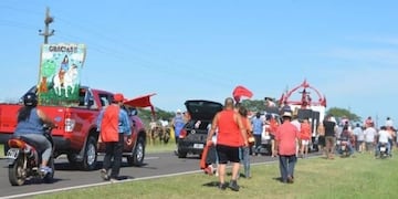 Se espera una multitud de fieles del Gauchito Gil en la localidad correntina de Mercedes