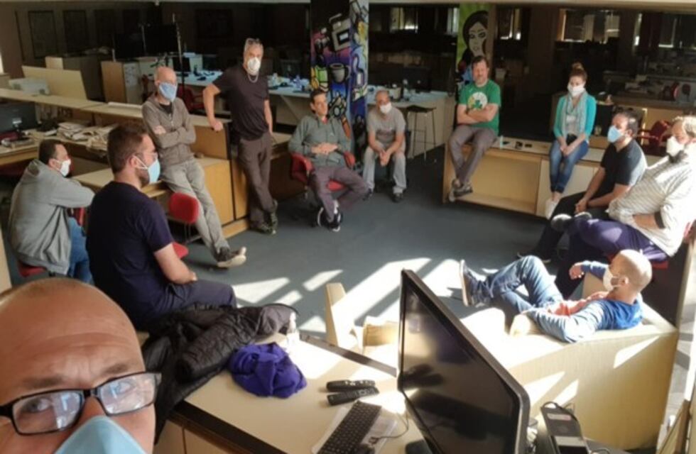 Trabajadores de prensa sin cobrar, el Sindicato se reúne mañana