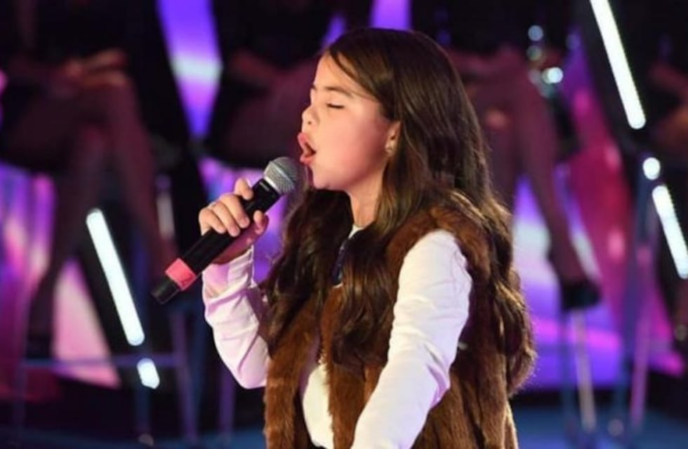 La nena de 10 años que enamoró con su impactante voz en "Genios de la Argentina"